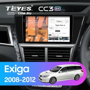 Штатная магнитола Teyes CC3 2K 4/64 Subaru Exiga (2008-2012)