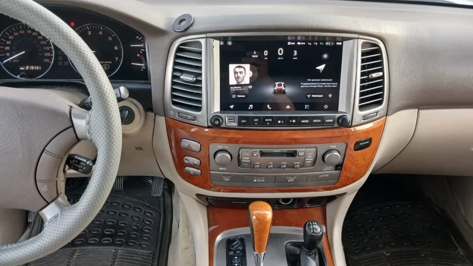 Штатная магнитола Teyes CC3L WiFi 2/32 Toyota Land Cruiser 100 (2002-2007) F2 Тип-C