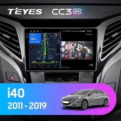 Штатная магнитола Teyes CC3 2K 360 6/128 Hyundai i40 (2011-2019)