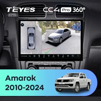 Штатная магнитола Teyes CC4 Pro 360 8/128 Volkswagen Amarok (2010-2024) (11")
