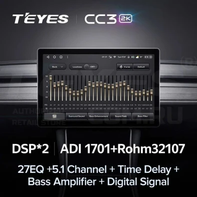 Штатная магнитола Teyes CC3 2K 4/64 Jeep Grand Cherokee WK2 (2013-2020) F1 (11")