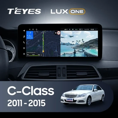 Штатная магнитола Teyes LUX ONE 4/64 Mercedes-Benz C-Class W204 C204 S204 (NTG 4.5) (2011-2015) Universal