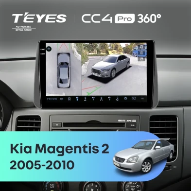 Штатная магнитола Teyes CC4 Pro 360 12/256 Kia Magentis 2 (2005-2010)