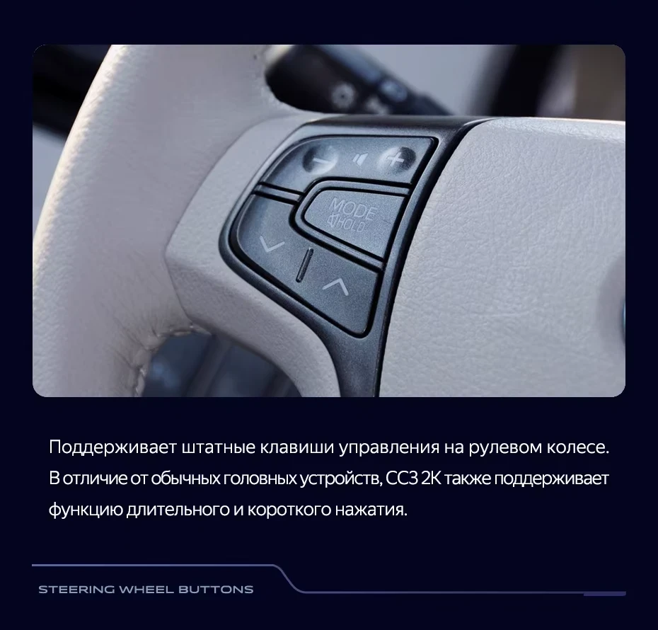 Штатная магнитола Teyes CC3 2K 6/128 Toyota Sienna 3 XL30 (2010-2014)