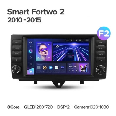 Штатная магнитола Teyes CC3L 4/32 Mercedes-Benz Smart Fortwo 2 (2010-2015) F2