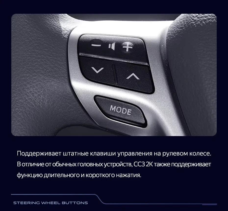 Штатная магнитола Teyes CC3 2K 6/128 Toyota Verso R20 (2009-2018) F1