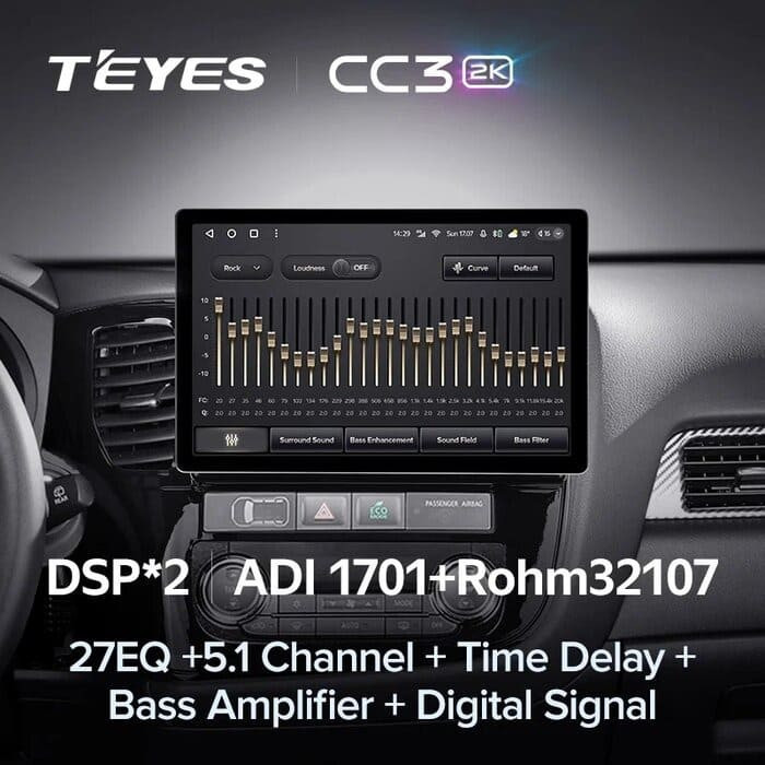 Штатная магнитола Teyes CC3 2K 4/32 для GAZ Gazelle Next (2013-2021) F3 (13")