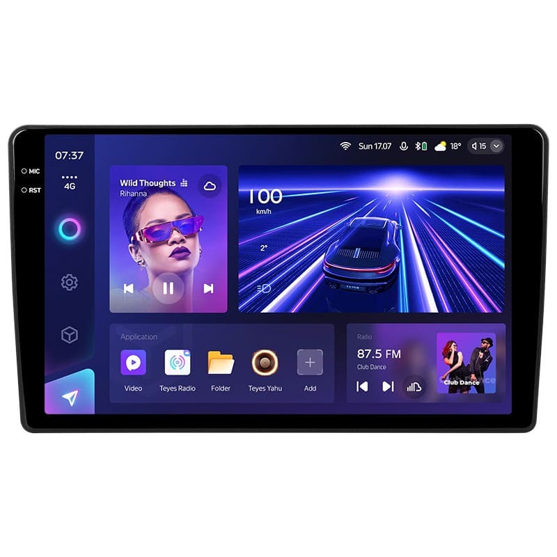 Переходная рамка Toyota Ipsum 2 ACM20 / Picnic 2 XM20 (2001-2009) (9")