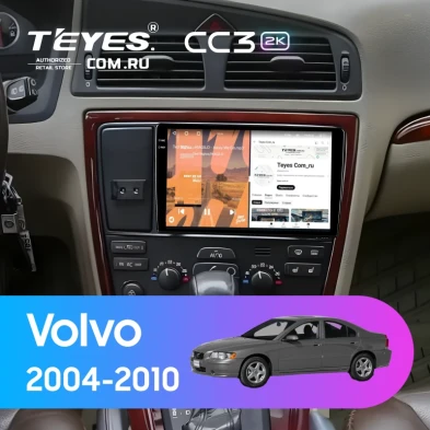 Штатная магнитола Teyes CC3 2K 6/128 Volvo S60 (2004-2010)