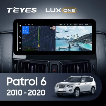 Штатная магнитола Teyes LUX ONE 360 6/128 Nissan Patrol 6 Y62 (2010-2020)