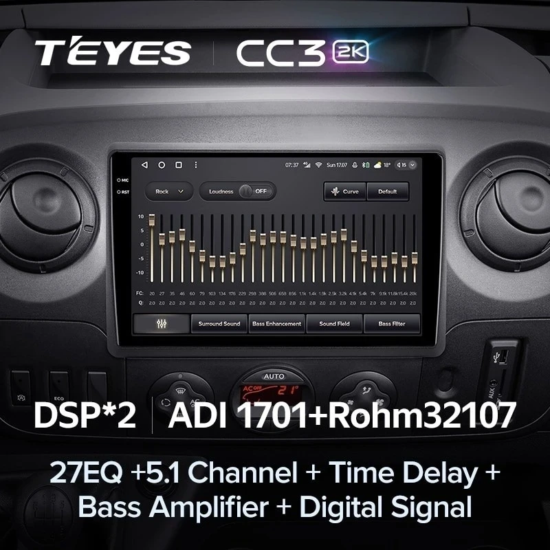 Штатная магнитола Teyes CC3 2K 6/128 Nissan NV400 (2010-2020) F2