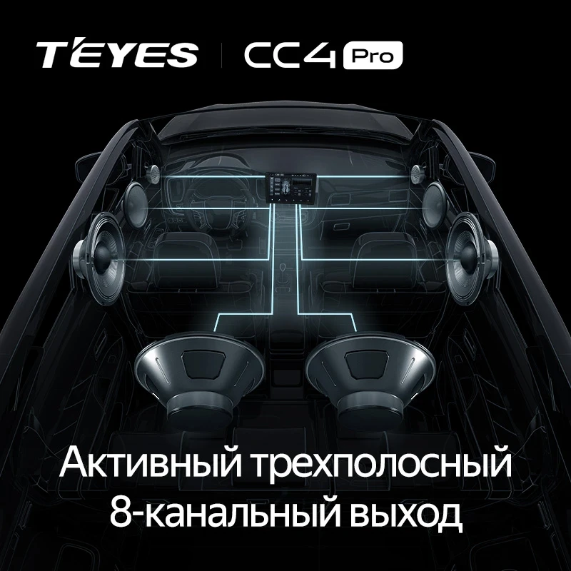 Штатная магнитола Teyes CC4 Pro 12/256 Kia Cerato 2 TD (2008-2013) F3