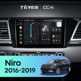 Штатная магнитола Teyes CC4 6/64 Kia Niro DE (2016-2019)