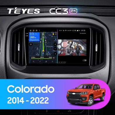 Штатная магнитола Teyes CC3 2K 4/32 Chevrolet Colorado 2 (2014-2022)
