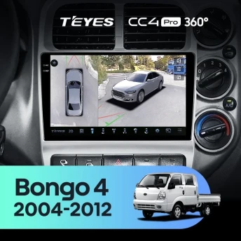 Штатная магнитола Teyes CC4 Pro 360 8/128 Kia Bongo 4 (2004-2012)