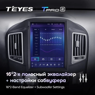 Штатная магнитола Tesla style Teyes TPRO 2 3/32 Hyundai H1 TQ (2015-2021)