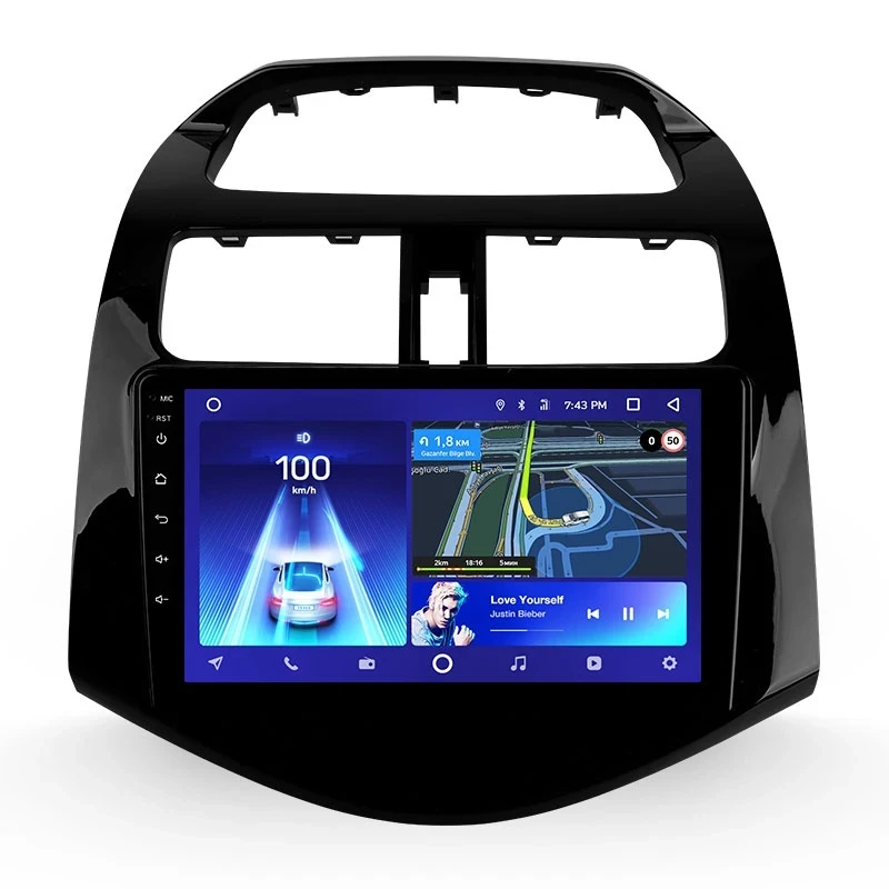 Переходная рамка Chevrolet Spark M300 (2009-2016) (9")