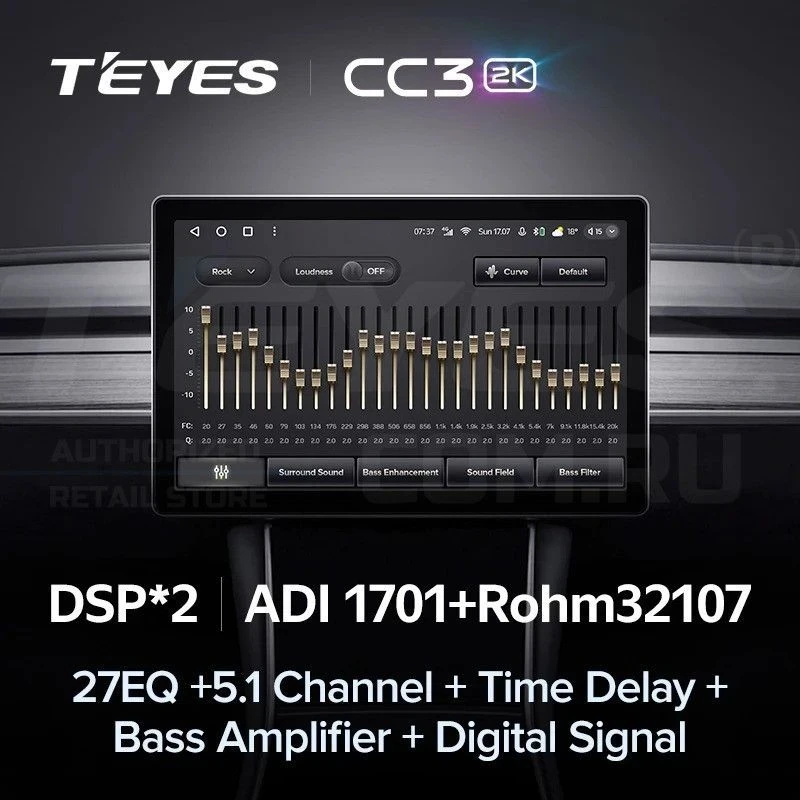 Штатная магнитола Teyes CC3 2K 6/128 Renault Duster (2015-2021) F1 (11")