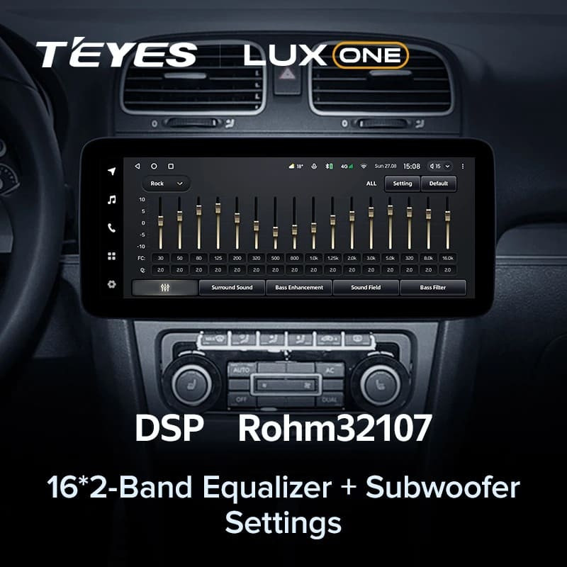 Штатная магнитола Teyes LUX ONE 4/64 Skoda Octavia (2004-2009)