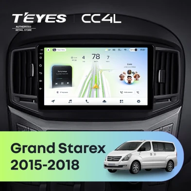 Штатная магнитола Teyes CC4L 6/64 Hyundai Grand Starex (2015-2018) F2