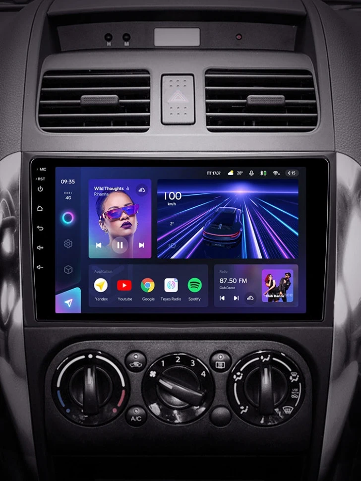 Штатная магнитола Teyes CC3 4/32 Suzuki SX4 1 (2006-2014)