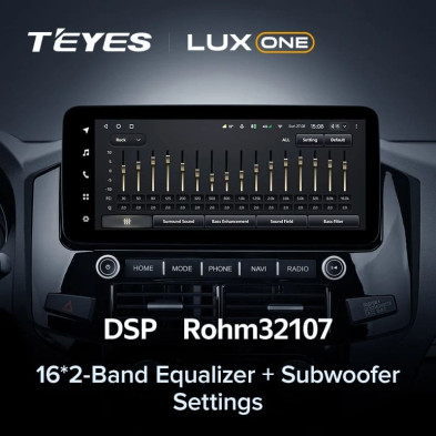 Штатная магнитола Teyes LUX ONE 360 6/128 Mitsubishi Pajero 4 V80 V90 (2006-2024) Тип-B