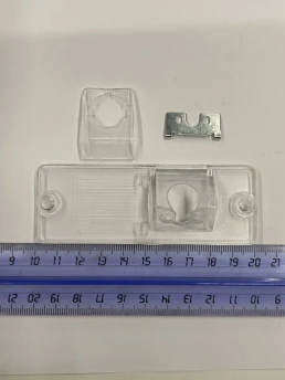 Адаптер под заднюю камеру в подсветку номера Mitsubishi Pajero IV, Pajero Sport