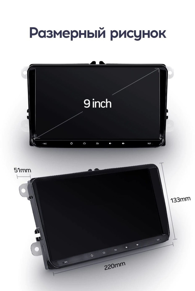 Штатная магнитола Teyes CC3 2K 360 6/128 Volkswagen Jetta 7 (2018-2022) (13")