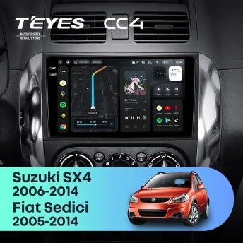 Штатная магнитола Teyes CC4 6/64 Suzuki SX4 1 (2006-2014)