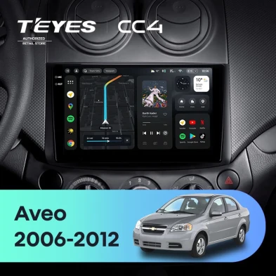 Штатная магнитола Teyes CC4 6/64 Chevrolet Aveo T250 (2006-2012)