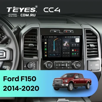 Штатная магнитола Teyes CC4 8/128 Ford F150 (2014-2020) Тип-A