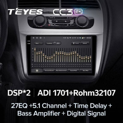 Штатная магнитола Teyes CC3 2K 6/128 Volkswagen Scirocco (2008-2017)