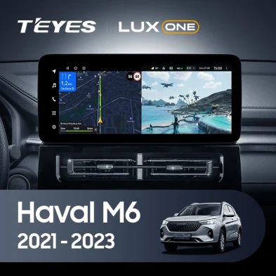 Штатная магнитола Teyes LUX ONE 4/64 Haval M6 (2021-2023)