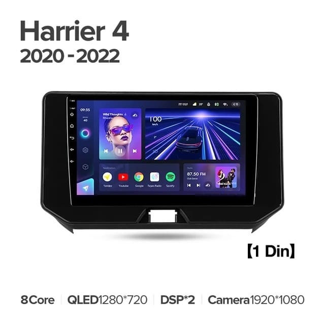 Штатная магнитола Teyes CC3 4/32 Toyota Harrier 4 XU80 (2020-2022)