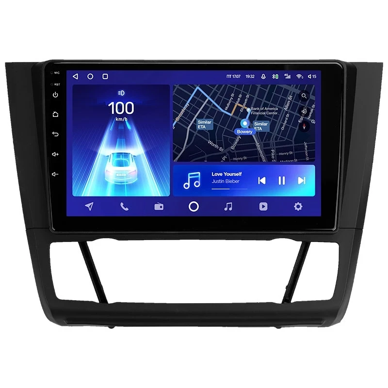 Переходная рамка BMW 1-Series E88 E82 E81 E87 (2004-2011) F2 (9")