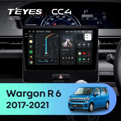 Штатная магнитола Teyes CC4 6/64 Suzuki Wagon R VI (2017-2021)
