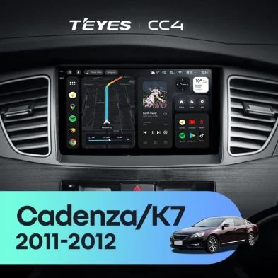 Штатная магнитола Teyes CC4 6/64 Kia Cadenza K7 (2011-2012)