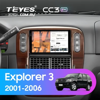 Штатная магнитола Teyes CC3 2K 4/32 Ford Explorer 3 (2001-2006)