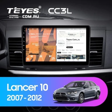 Штатная магнитола Teyes CC3L 4/64 Mitsubishi Lancer 10 CY (2007-2012) Тип-A