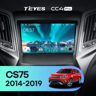 Штатная магнитола Teyes CC4 Pro 12/256 Changan CS75 (2014-2019)
