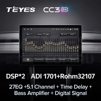 Штатная магнитола Teyes CC3 2K 6/128 Chevrolet Cruze J300 J308 (2012-2015) F3 (11")